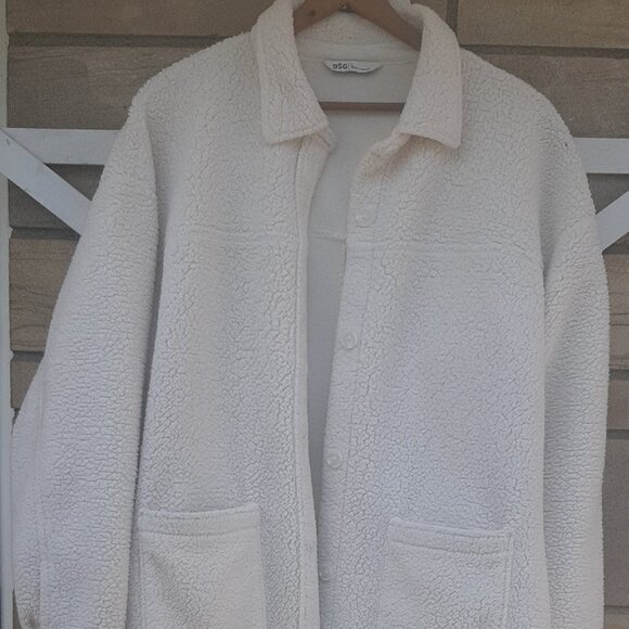 DSG "Doing Something Great" Faux Fur Coat Size L - Picture 2 of 7